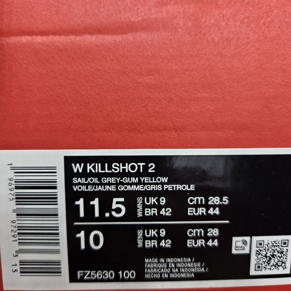 Nike Killshot 2 Leather Men's Shoes Size 10 - Picture 8 of 8